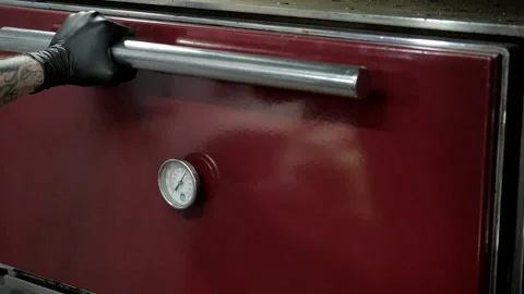 Roasting Meat with Vegetables Stock Footage 131631890