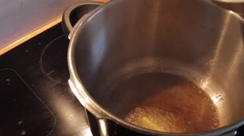 Roasting onions and red pepper Stock Footage 40275400