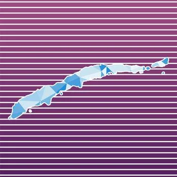 Roatan vector illustration. Roatan design on gradient stripes background. T.. Stockillustratie