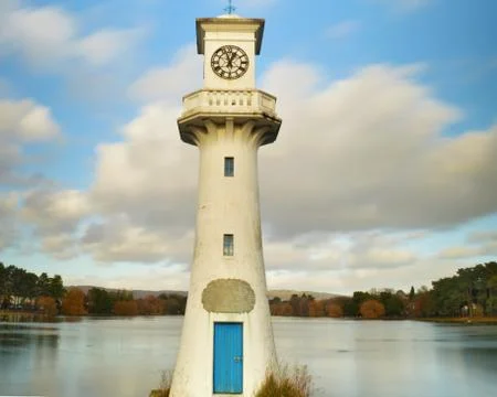 Roath Lake Foto stock