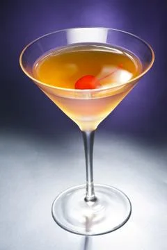 Rob roy cocktail Stock Photos