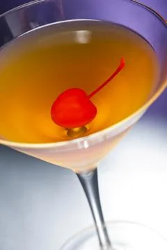 Rob roy cocktail Stock Photos