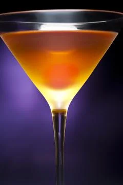 Rob roy cocktail Foto stock