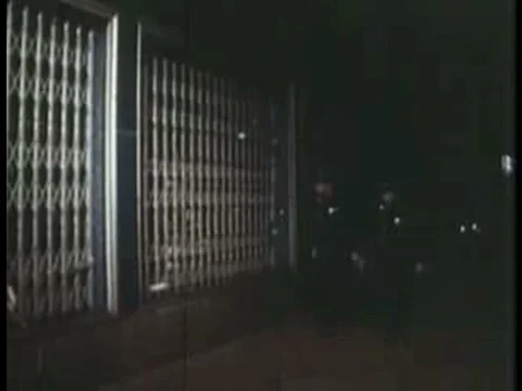Robbers break into a fur coat store in 1973, safe crack the vault to the furƒ Stock Footage 75769558