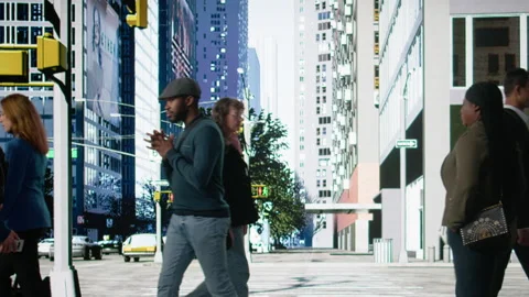 Robbery in broad daylight captures male bandit grabbing bag from gen z girl 스톡 동영상 326015628