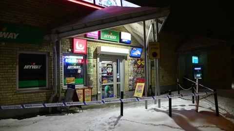 A robbery Stock Footage 195509284