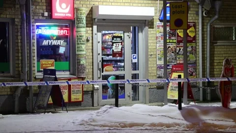 A robbery Stock Footage 195509315