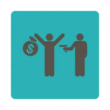 Robbery icon Stock Illustration