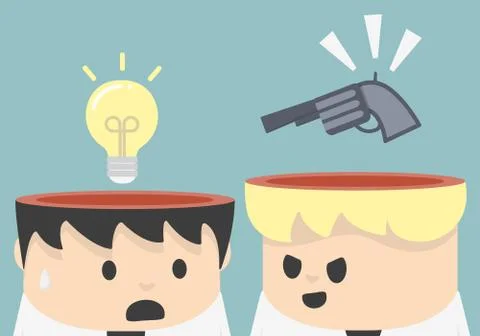 Robbery Stock Illustration