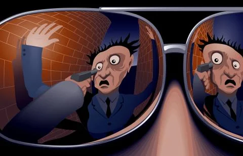 Robbery Stock Illustration