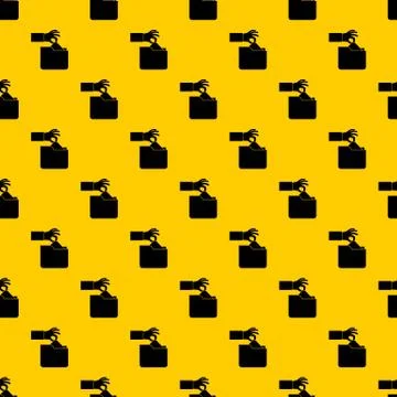 Robbery secret data in folder pattern vector Stock Illustration