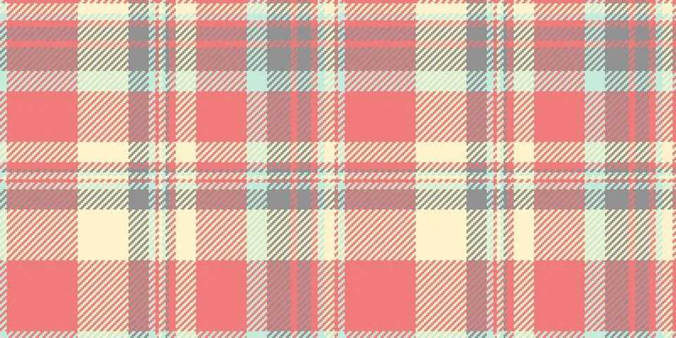 Robe check background texture, slim fabric vector plaid. Panel textile patt.. 스톡 일러스트