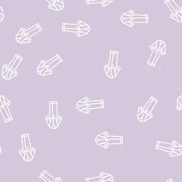 Robe silk line seamless pattern 库存插图