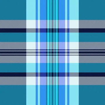 Robe tartan pattern vector, fancy seamless check background. Factory fabric.. Stock Illustration