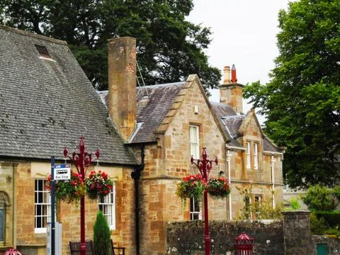 Robert Burns Cottage Stock Photos