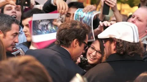 ROBERT DOWNEY JR 1 Video stock 22427062