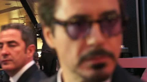ROBERT DOWNEY JR 2 Video stock 22427133
