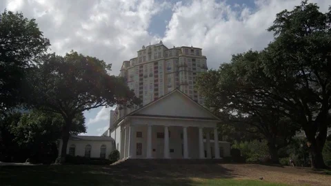 Robert E. Lee Park Stock Footage 82284856