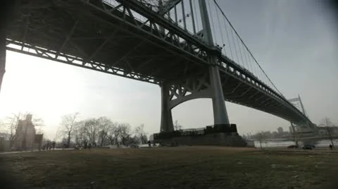 Robert F Kennedy bridge Video stock 12376502