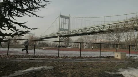 Robert F Kennedy bridge Video stock 12376569