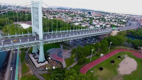 Robert F. Kennedy Bridge Stock Footage 80359380