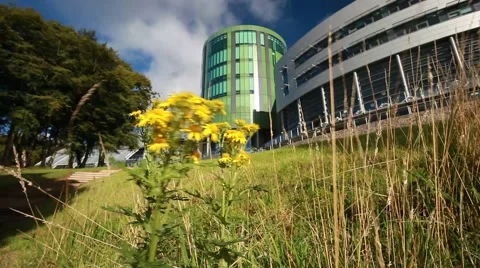 The Robert Gordon University (RGU) in Aberdeen Stock Footage 54936053