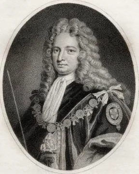 Robert Harley 1St Earl Of Oxford And Earl Mortimer 1661 - 1724 English Stock Photos