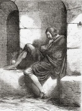 Robert II of Normandy, or Robert Curthose, c. 1051 –1134.  Eldest son of William Stock Illustration