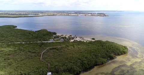 Robert K Rees Memorial Park in New Port Richey is a city in Pasco County Florida Stock Footage 90520288
