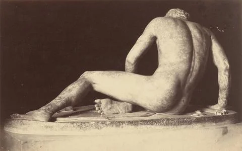 Robert MacPherson, 1811 1872, British, The Dying Gladiator, Back View, Cap... Stock Photos