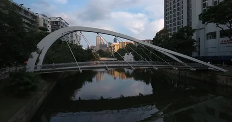 Robertson Quay 4k Stock Footage 122796211