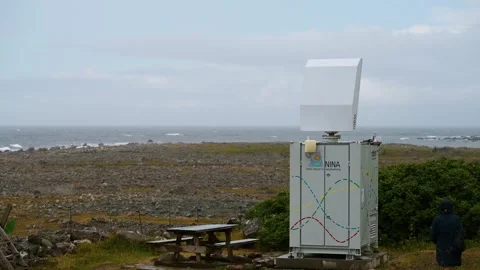 Robin bird detection radar scanning for birds Video stock 274708943