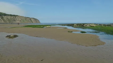 Robin Hood Bay beach Stock Footage 52787256