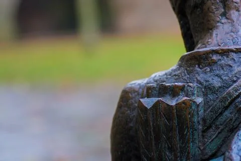 Robin Hood statue Foto stock