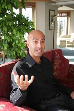 Robin Sharma portrait Stock Photos