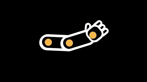 Robo Arm Component Stock Footage 335627484