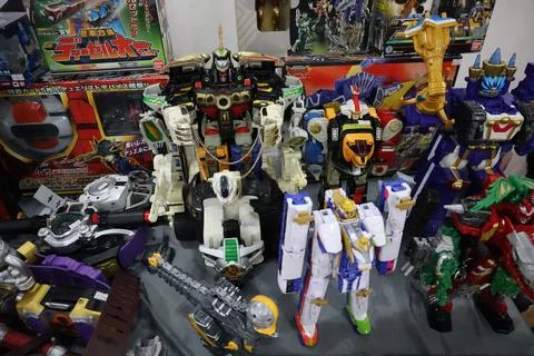 Robo tech mecha Stock Photos