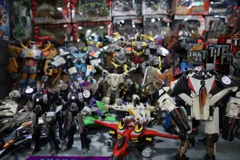 Robo tech mecha Stock Photos