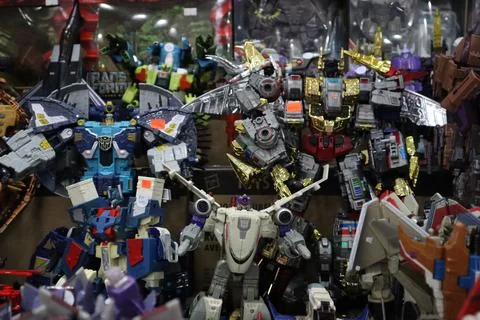 Robo tech mecha Stock Photos