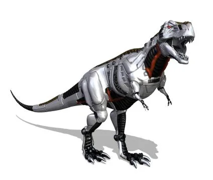 RoboDinosaur Stock Illustration