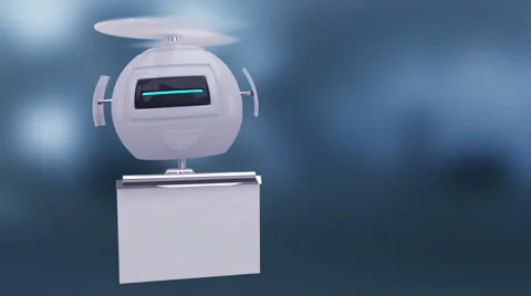 Robot (Alpha channel) Stock Footage 57386511