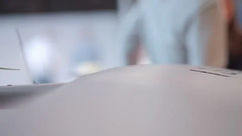 Robot and Technology Exhibition. Robot Fish. Stock Footage 310619819