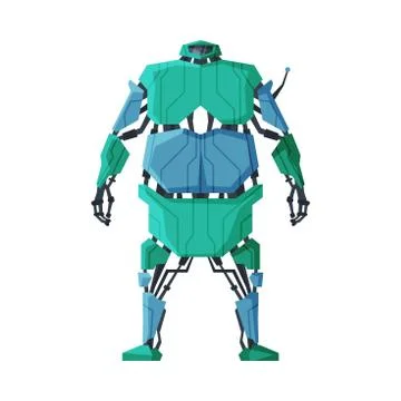 Robot Android Future Robotic Technology, Cybernetic Artificial Intelligence Stock Illustration