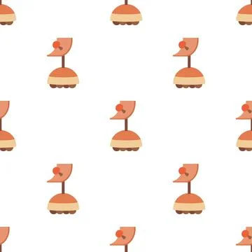 Robot antenna pattern seamless vector Stock Illustration