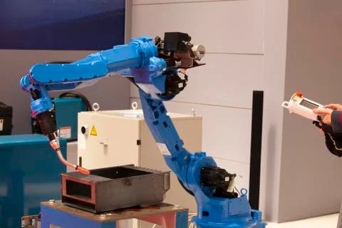 Robot arm Stock Photos
