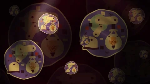 Robot Background Loop Stock Footage 309451424