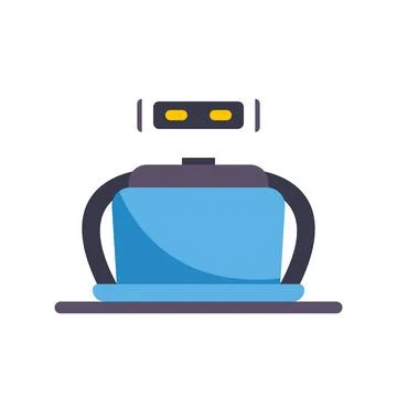 Robot bot illustrating future automation and digital assistance 스톡 일러스트