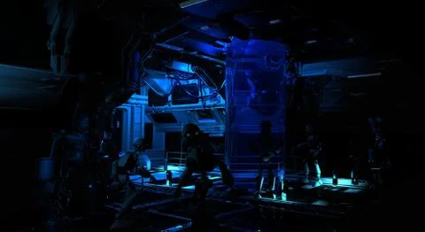 Robot character Stock Illustration