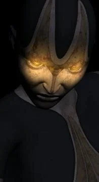 Robot character Illustrazione stock