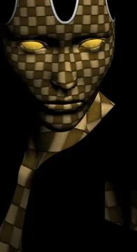 Robot character Illustrazione stock